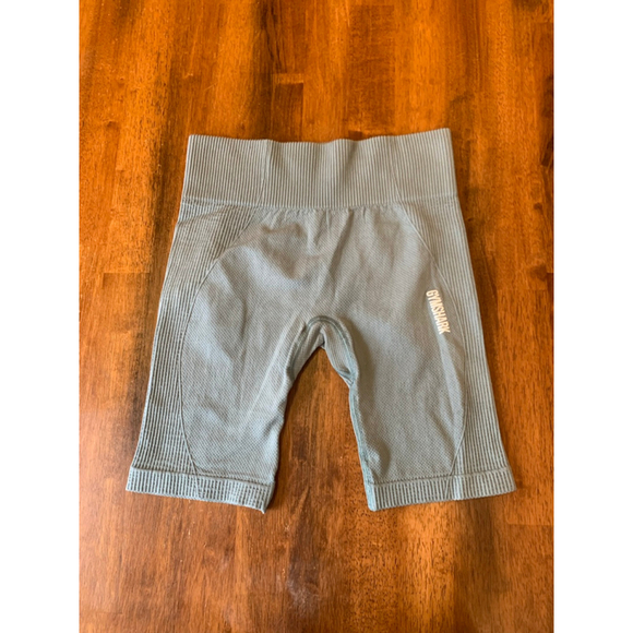 Gymshark Pants - Gymshark athletic shorts Small Sage Green